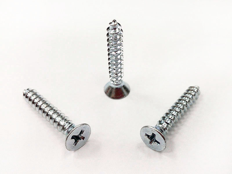 1-Tapping screw Flat Head